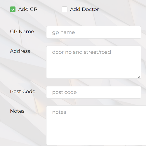 gp/doctor management