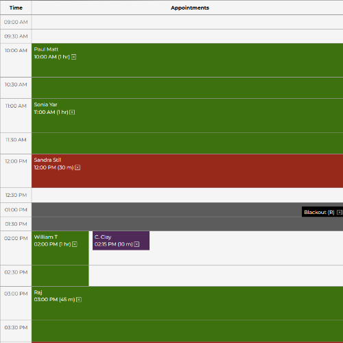 diary management